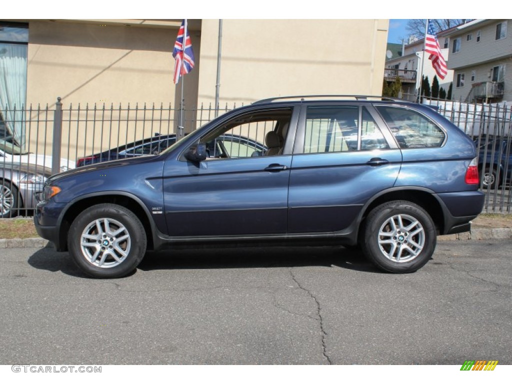 Toledo Blue Metallic 2006 BMW X5 3.0i Exterior Photo #78661438