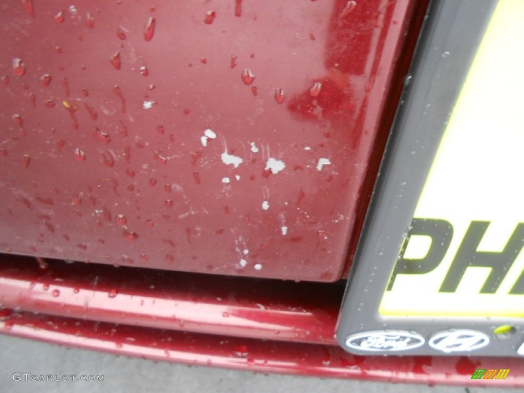 2007 Focus ZX4 S Sedan - Dark Toreador Red Metallic / Charcoal/Light Flint photo #9
