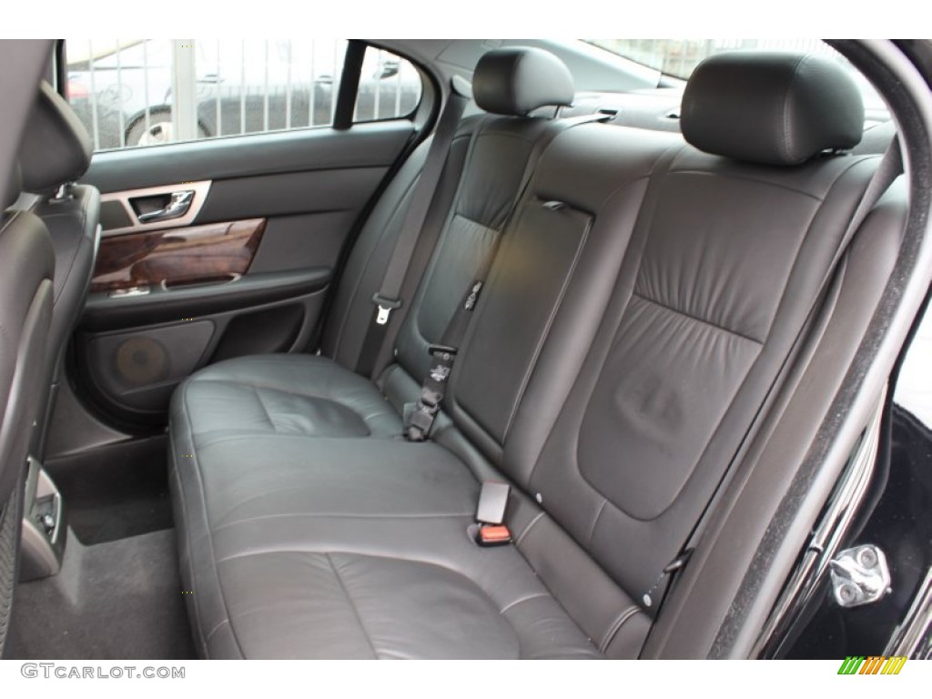 2011 Jaguar XF Sport Sedan Rear Seat Photo #78662351