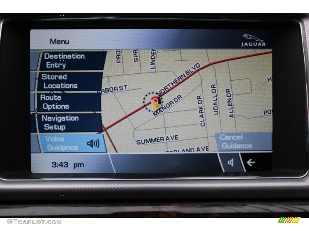 2011 Jaguar XF Sport Sedan Navigation Photo #78662487