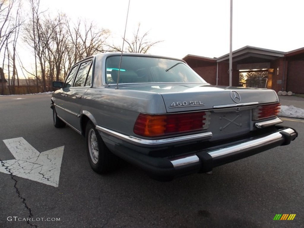 1980 S Class 450 SEL - Astro Silver Metallic / Beige photo #3
