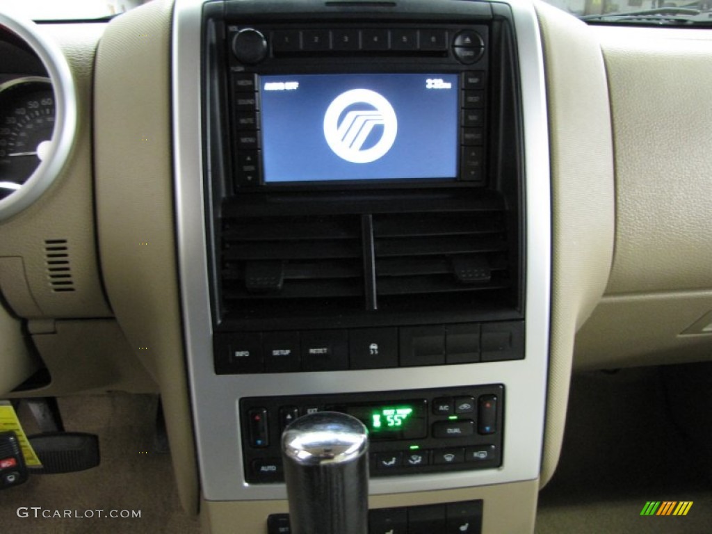 2007 Mountaineer Premier AWD - White Chocolate Tri Coat / Camel photo #24