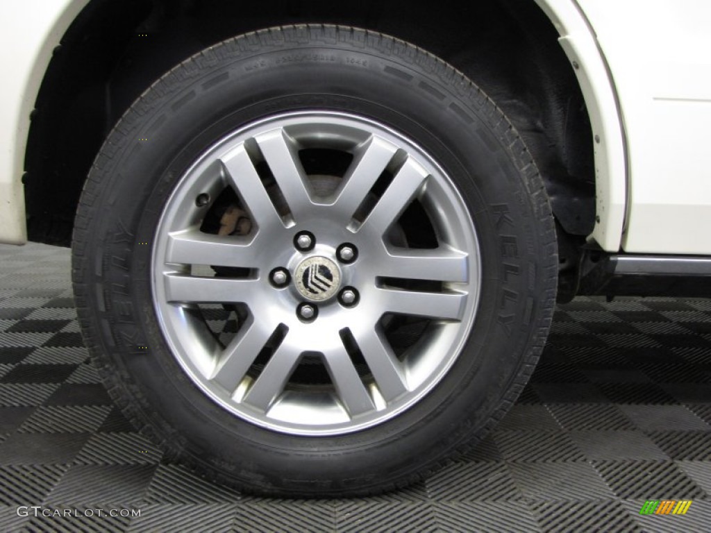 2007 Mountaineer Premier AWD - White Chocolate Tri Coat / Camel photo #27