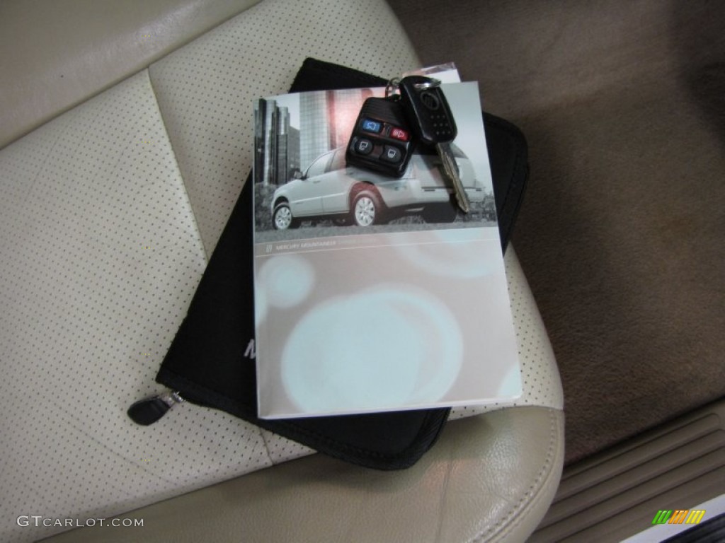 2007 Mountaineer Premier AWD - White Chocolate Tri Coat / Camel photo #31