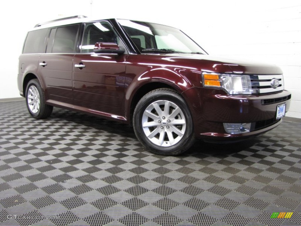 2011 Flex SEL AWD - Bordeaux Reserve Red Metallic / Charcoal Black photo #1