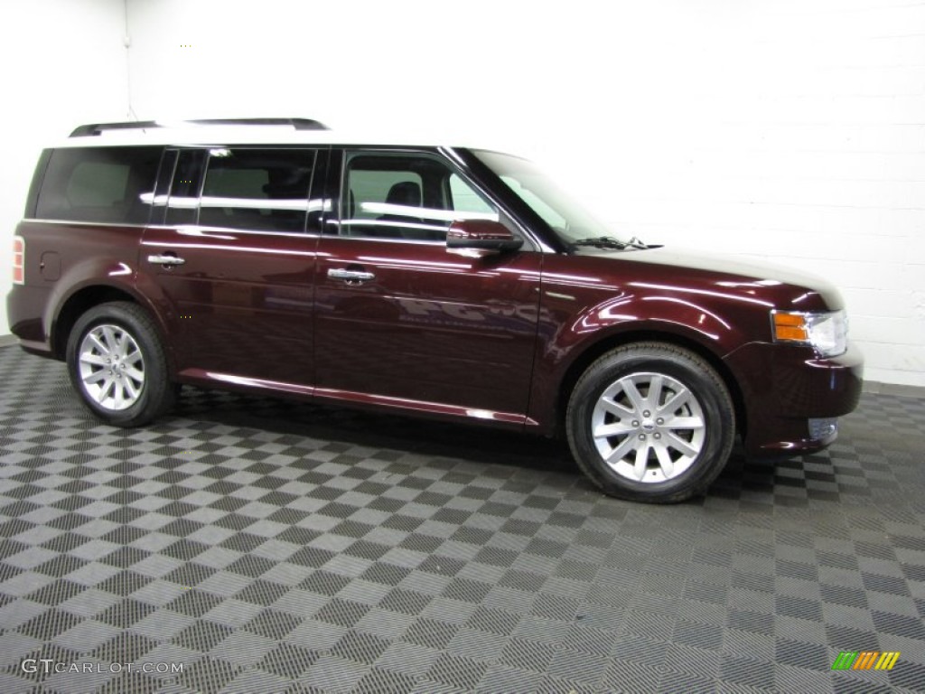 Bordeaux Reserve Red Metallic 2011 Ford Flex SEL AWD Exterior Photo #78664276