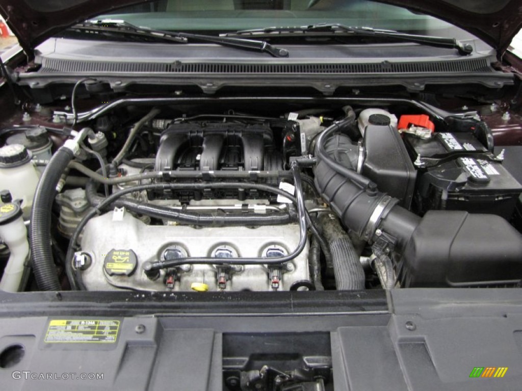 2011 Ford Flex SEL AWD 3.5 Liter DOHC 24-Valve VVT Duratec 35 V6 Engine Photo #78664321