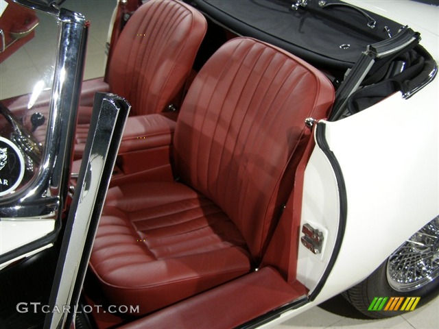 1966 Jaguar 4.2 E-Type Convertible LHD, White / Red, Leather Bucket Seats 1966 Jaguar E-Type XKE 4.2 Roadster Parts