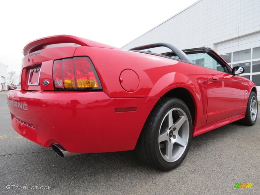 Rio Red 1999 Ford Mustang SVT Cobra Convertible Exterior Photo #78665275