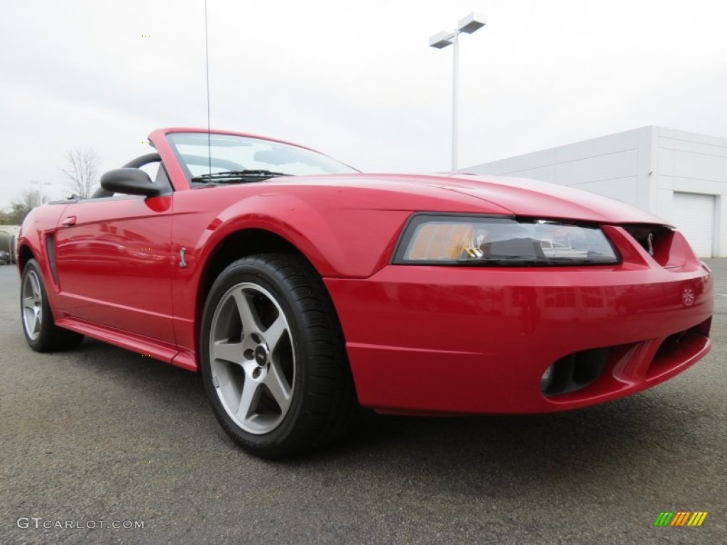 Rio Red 1999 Ford Mustang SVT Cobra Convertible Exterior Photo #78665319
