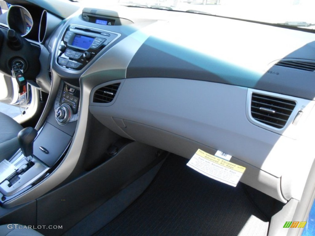 2013 Elantra GLS - Atlantic Blue / Gray photo #17