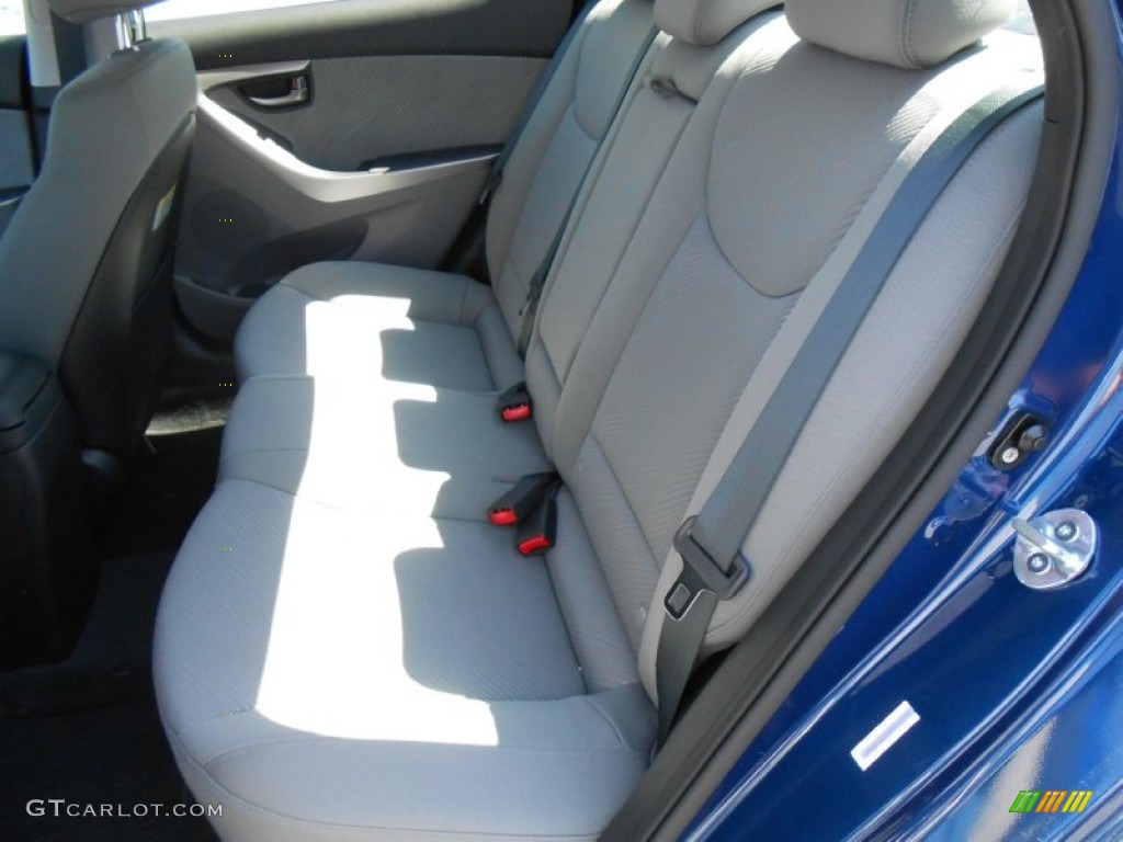 2013 Elantra GLS - Atlantic Blue / Gray photo #19