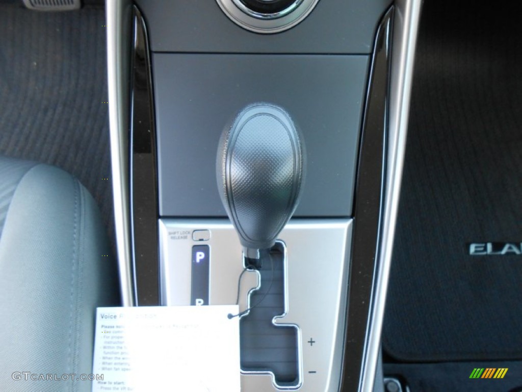 2013 Elantra GLS - Atlantic Blue / Gray photo #28
