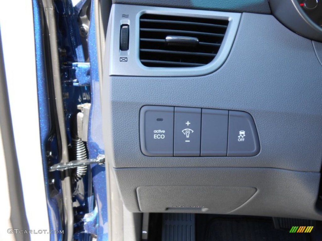 2013 Elantra GLS - Atlantic Blue / Gray photo #31