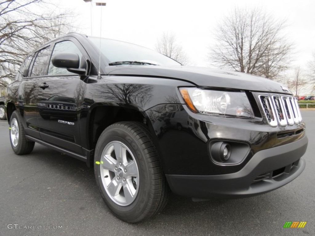 Black 2014 Jeep Compass Sport Exterior Photo #78666565