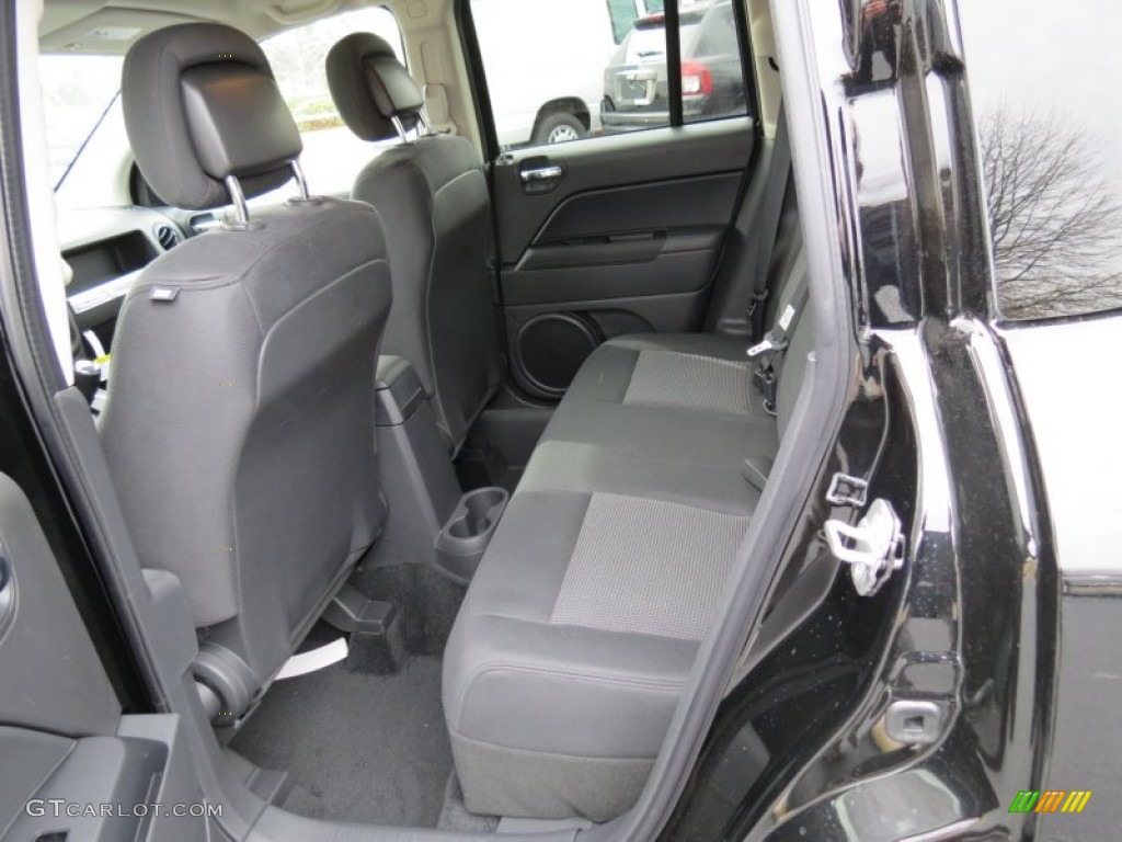 Dark Slate Gray Interior 2014 Jeep Compass Sport Photo #78666626