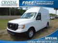 2012 Blizzard White Nissan NV 2500 HD SV High Roof  photo #1