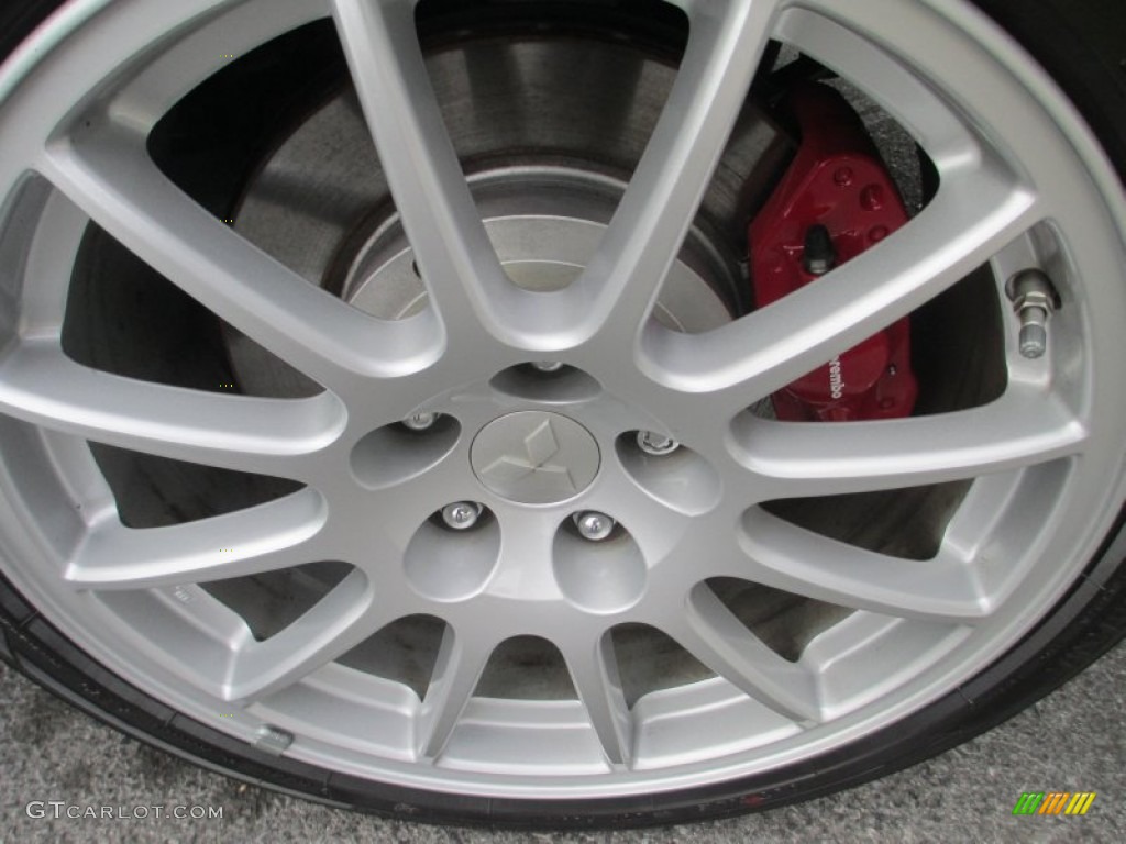 2011 Mitsubishi Lancer Evolution GSR Wheel Photo #78667112