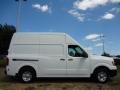 2012 Blizzard White Nissan NV 2500 HD SV High Roof  photo #8