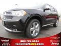 Brilliant Black Crystal Pearl 2013 Dodge Durango Citadel