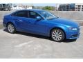 Aruba Blue Pearl Effect 2009 Audi A4 2.0T Sedan Exterior