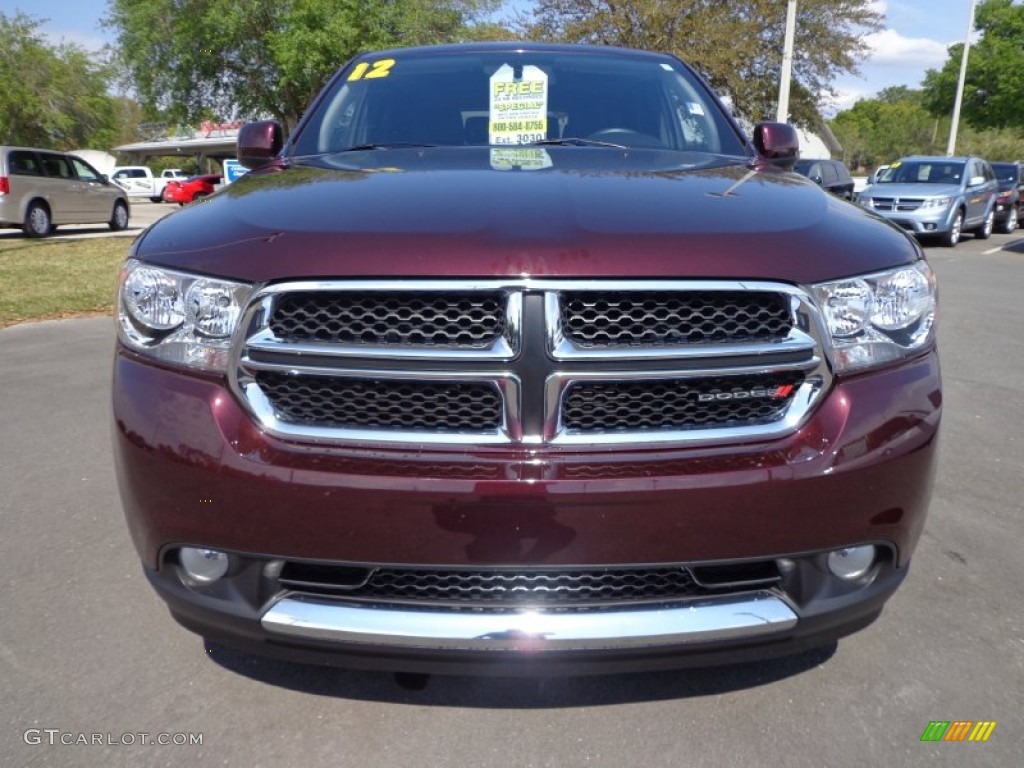 Deep Molten Red Pearl 2012 Dodge Durango SXT Exterior Photo #78668023