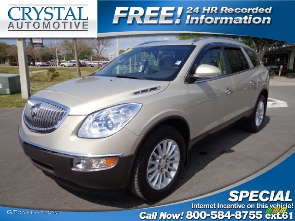 Gold Mist Metallic Buick Enclave