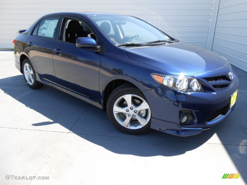 Nautical Blue Metallic 2013 Toyota Corolla S Exterior Photo #78668482