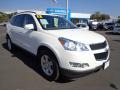 2012 White Chevrolet Traverse LT  photo #12