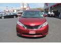 2012 Salsa Red Pearl Toyota Sienna LE  photo #2