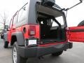 2013 Rock Lobster Red Jeep Wrangler Unlimited Sport 4x4  photo #10