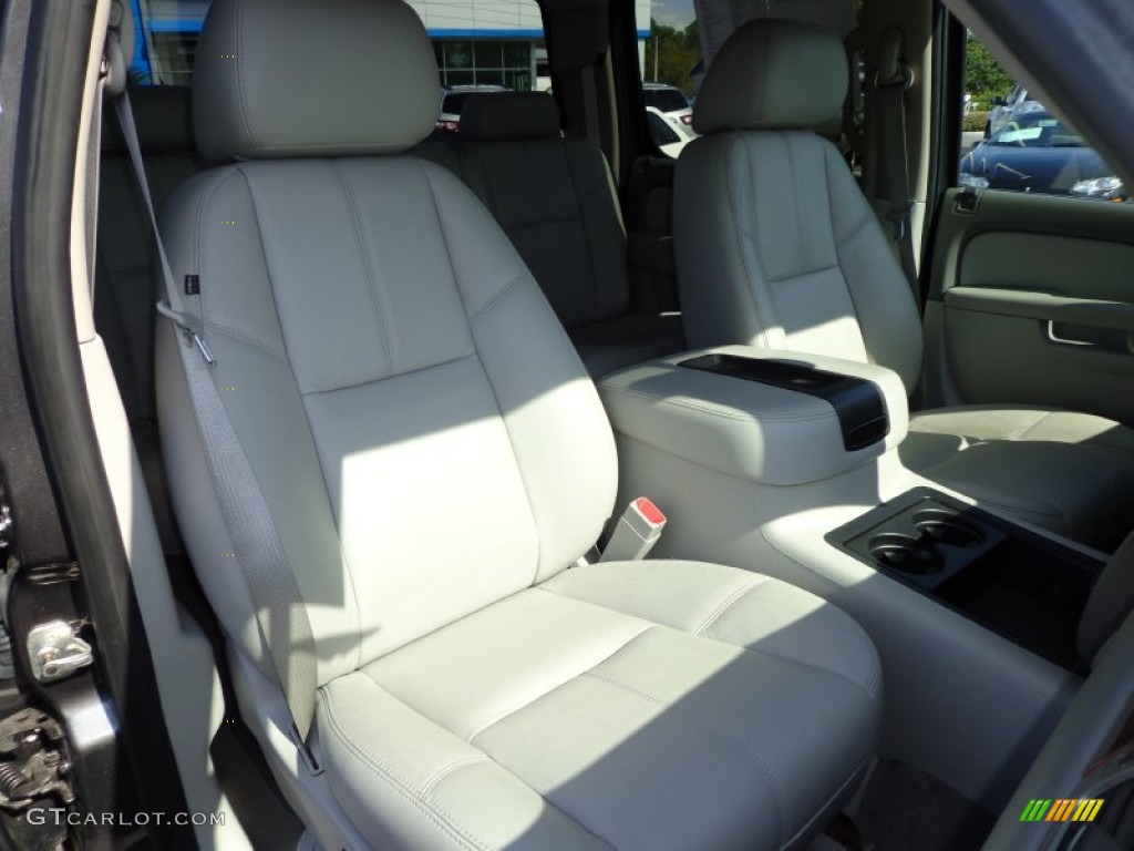 2010 Silverado 1500 LTZ Crew Cab 4x4 - Taupe Gray Metallic / Light Titanium/Dark Titanium photo #12