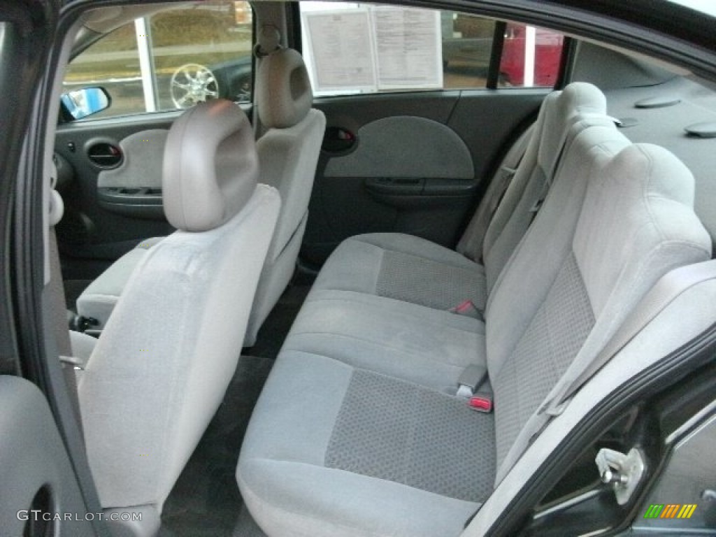 Gray Interior 2005 Saturn ION 3 Sedan Photo #78670119