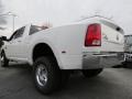 2012 Bright White Dodge Ram 3500 HD Big Horn Crew Cab 4x4 Dually  photo #2