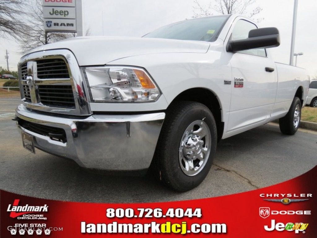 2012 Ram 2500 HD ST Regular Cab - Bright White / Dark Slate/Medium Graystone photo #1