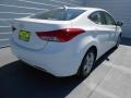 2013 Shimmering White Hyundai Elantra GLS  photo #4