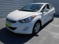 2013 Shimmering White Hyundai Elantra GLS  photo #7