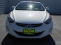 2013 Shimmering White Hyundai Elantra GLS  photo #8