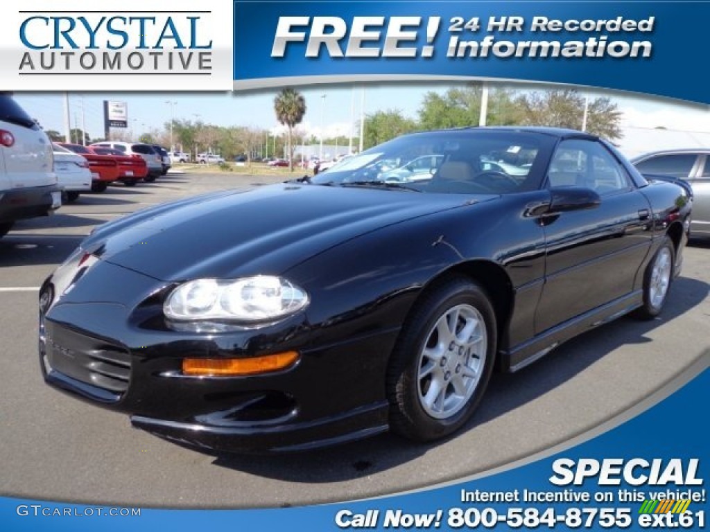 2000 Camaro Coupe - Onyx Black / Ebony photo #1