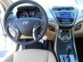 2013 Shimmering White Hyundai Elantra GLS  photo #24