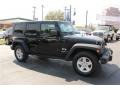 2008 Black Jeep Wrangler Unlimited X 4x4  photo #1