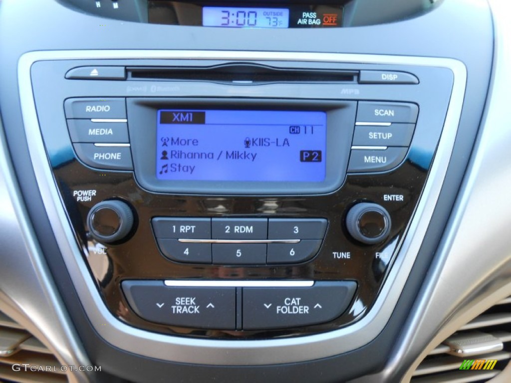 2013 Elantra GLS - Shimmering White / Beige photo #26