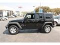 2008 Black Jeep Wrangler Unlimited X 4x4  photo #5