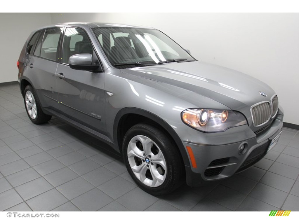 Space Gray Metallic 2011 BMW X5 xDrive 50i Exterior Photo #78673405