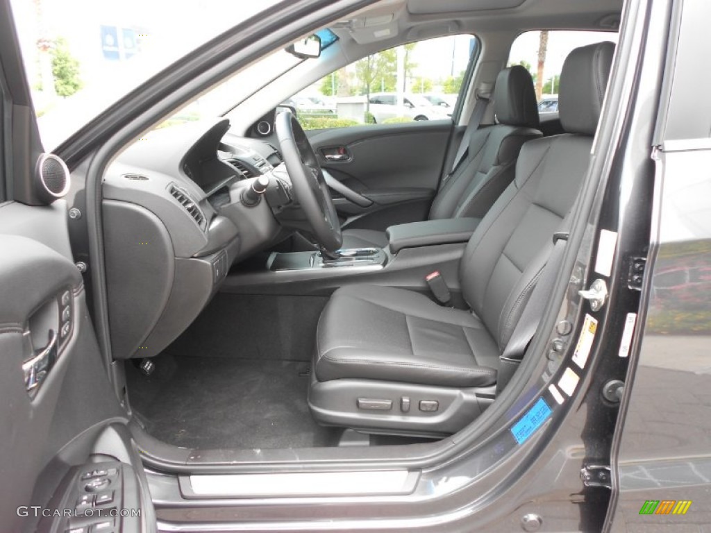 Ebony Interior 2013 Acura RDX Standard RDX Model Photo #78673456