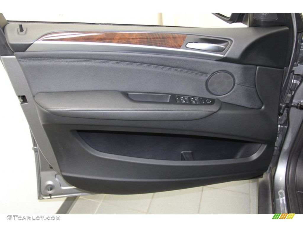 2011 BMW X5 xDrive 50i Black Door Panel Photo #78673547