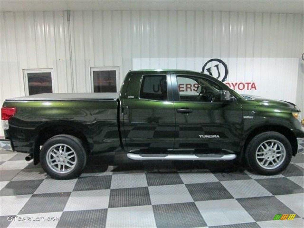 2011 Tundra Texas Edition Double Cab - Spruce Green Mica / Sand Beige photo #7