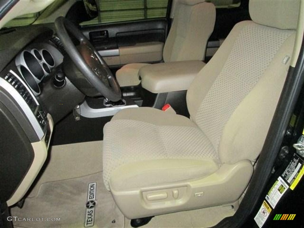 2011 Tundra Texas Edition Double Cab - Spruce Green Mica / Sand Beige photo #11