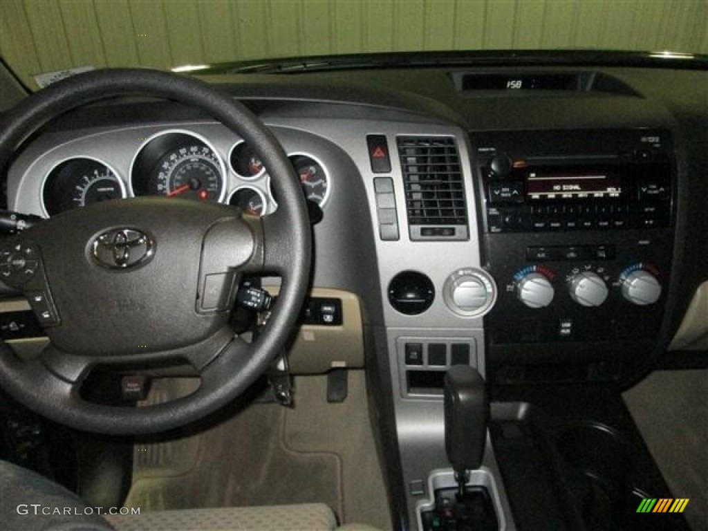 2011 Tundra Texas Edition Double Cab - Spruce Green Mica / Sand Beige photo #13