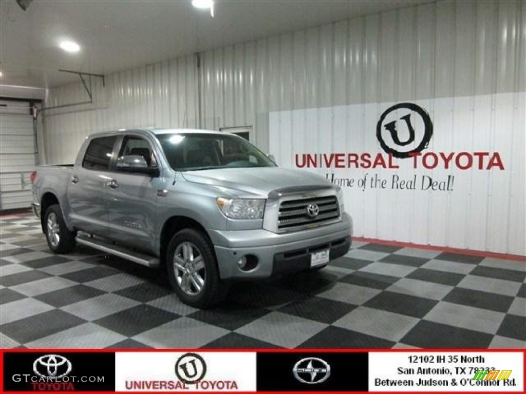 2008 Tundra Limited CrewMax - Silver Sky Metallic / Graphite Gray photo #1